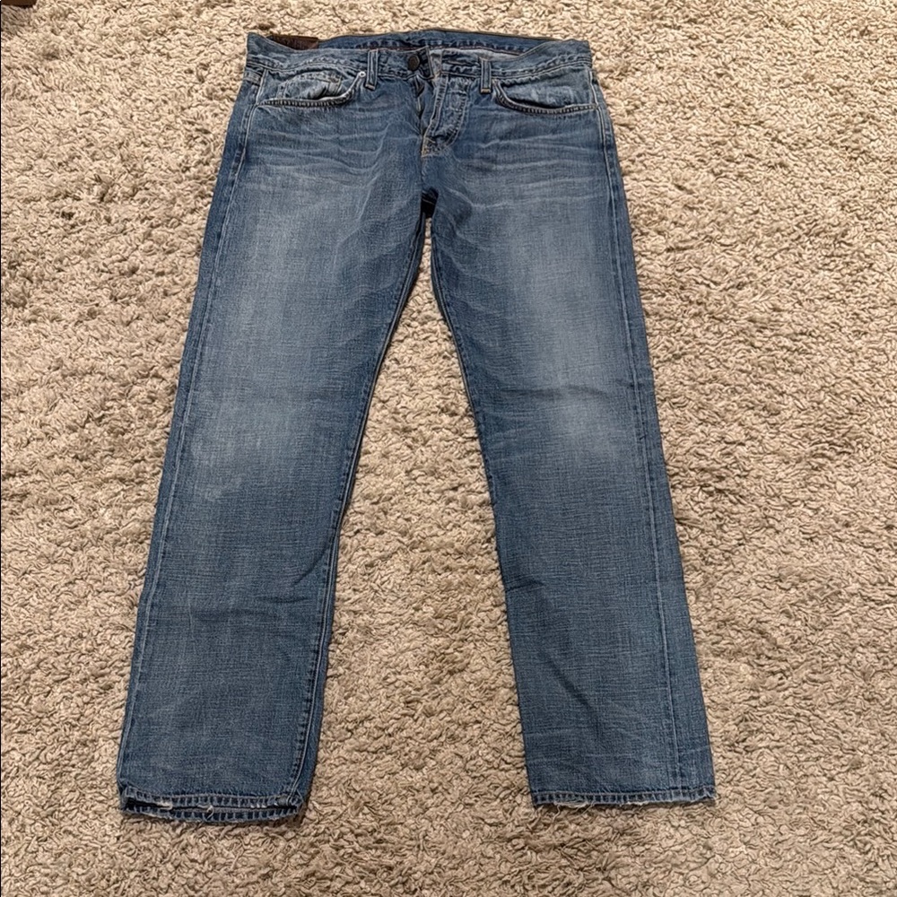 J Brand Soft Denim Classic Blue Men's Jeans Cut #11479 36 Waist